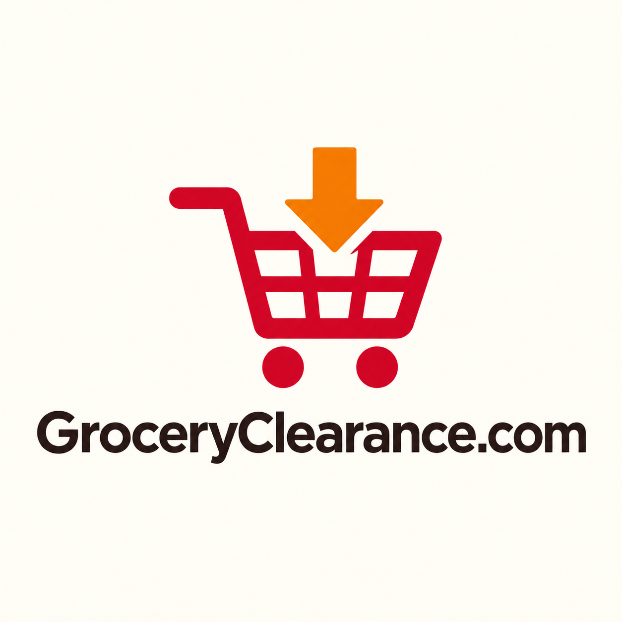 GroceryClearance.com domain name artwork